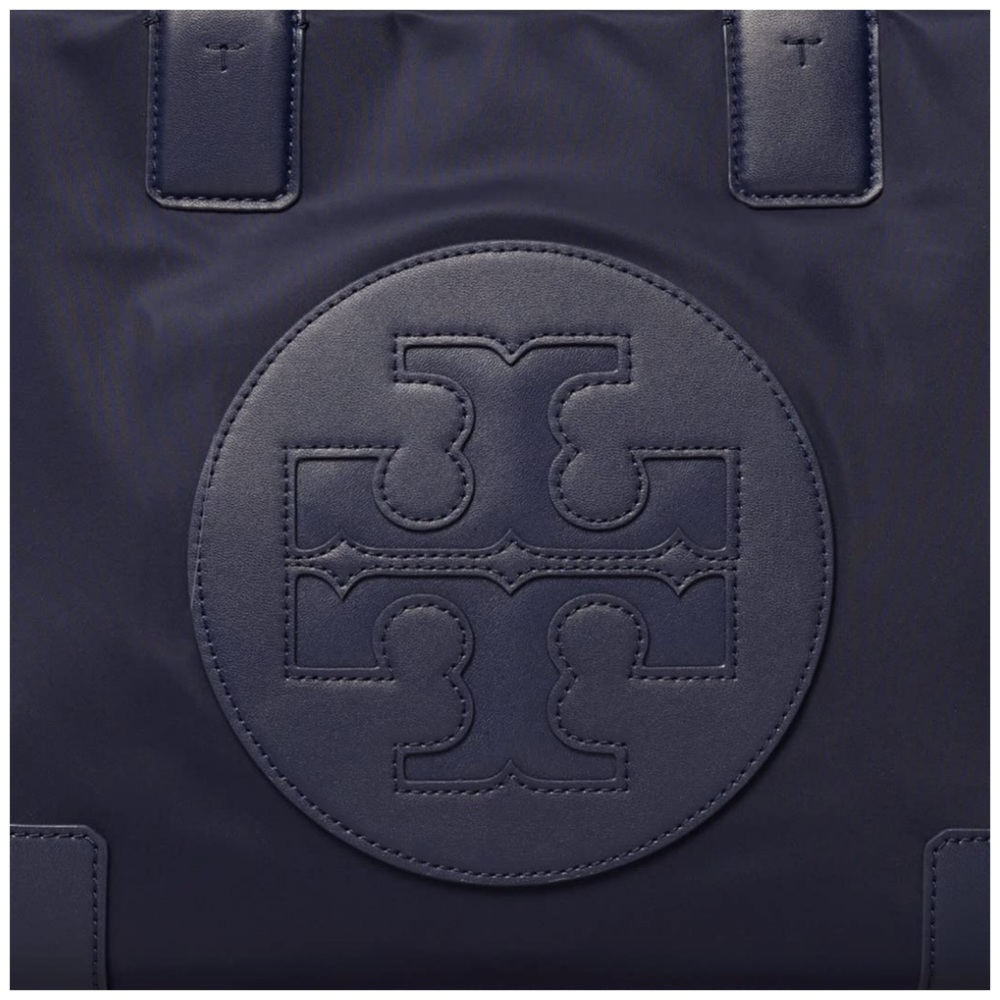 Tory Burch Ella Mini Tote in Tory Navy NWT - Picture 5 of 8